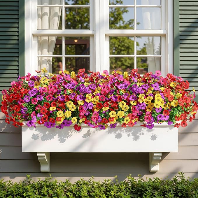 Alupssuc 96 Bundles Artificial Flowers - Image 5