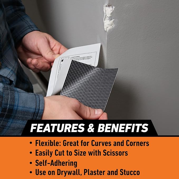 Gorilla Durable Wall Repair Patch, - Image 3
