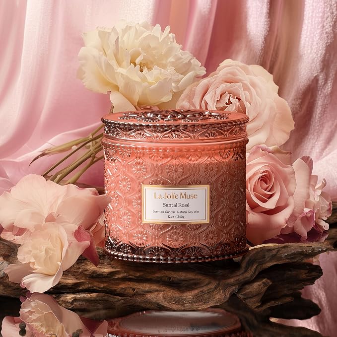 LA JOLIE MUSE Santal Rosé Scented Candles - Image 3
