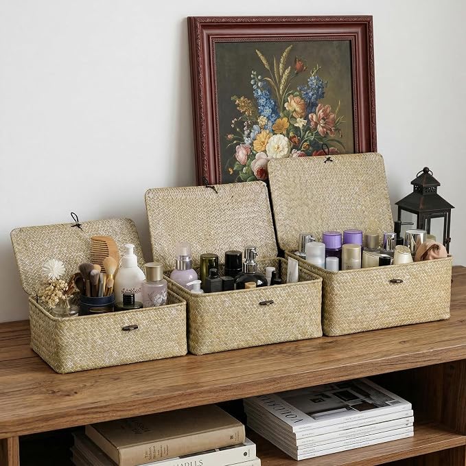 Nonam Wicker Storage Basket - Image 3