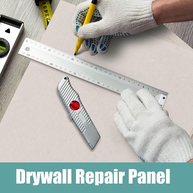 2 Pack Drywall Repair Patch Panels, Easy Cut DIY Installation - Image 6