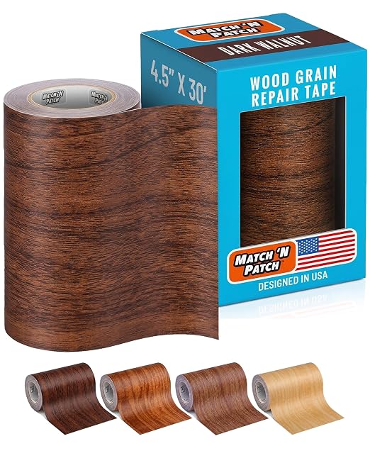 MATCH 'N PATCH Project+ Wood Grain Repair Tape by MatchNPatch
