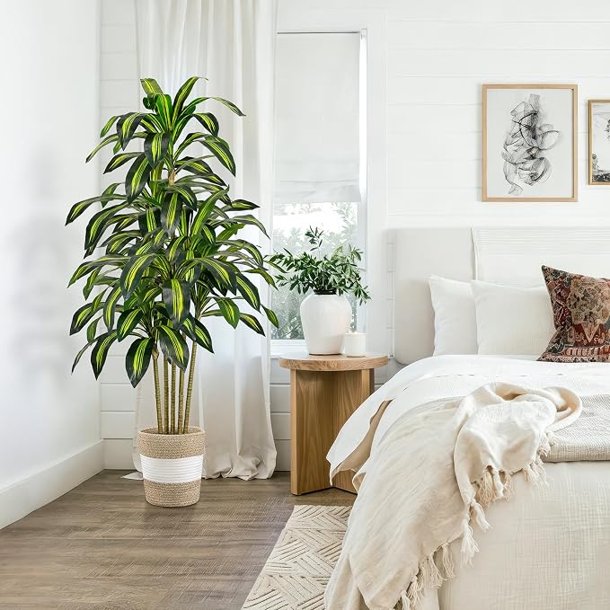 5FT Artificial Dracaena Fake Tree - Image 7