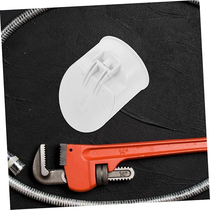 PVC round Check Valve for Kitchen Bathroom Drain Backflow Stop | White PVC - Image 7