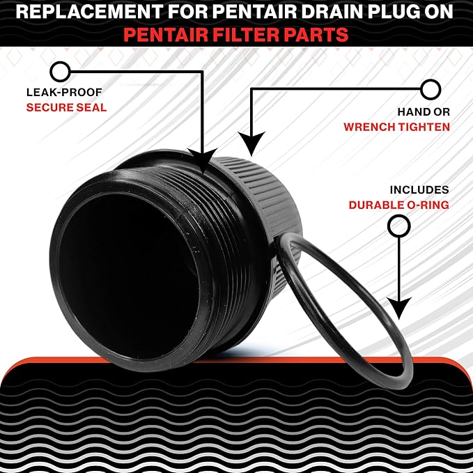 190030 Pentair Filter Drain Plug | Compatible - Image 4