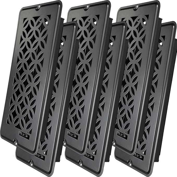 4x10 Vent Cover, Floor Vent Cover, Srews Included, Air Vents, All Steel Heavy by Unknown