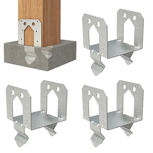 6x6 Post Base Anchor for Concrete by vikofan