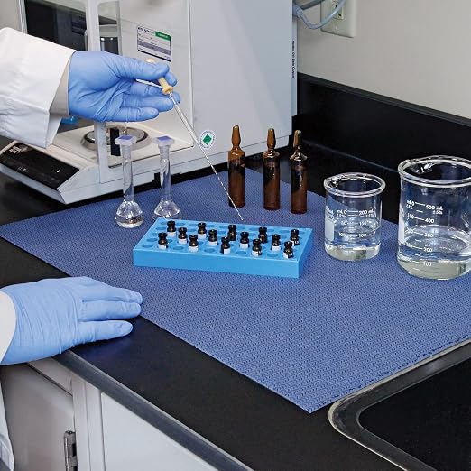 PIG Absorbent Grippy Mat | 16" x 50' Absorbent Mat Roll - Image 7