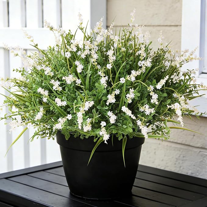 Hrobek Outdoor Faux Plants UV Resistant Fake Greenery by Hrobek