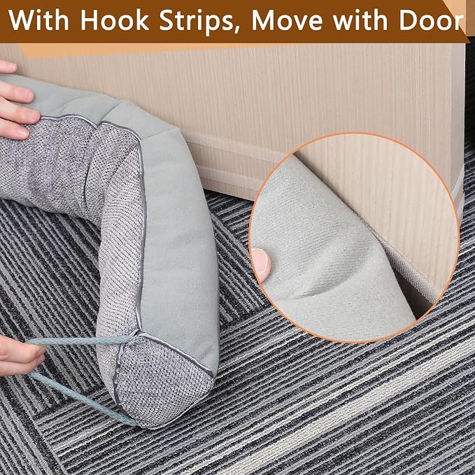 Triangle Under Door Draft Stopper Noise Blocker 30 Inches - Image 3