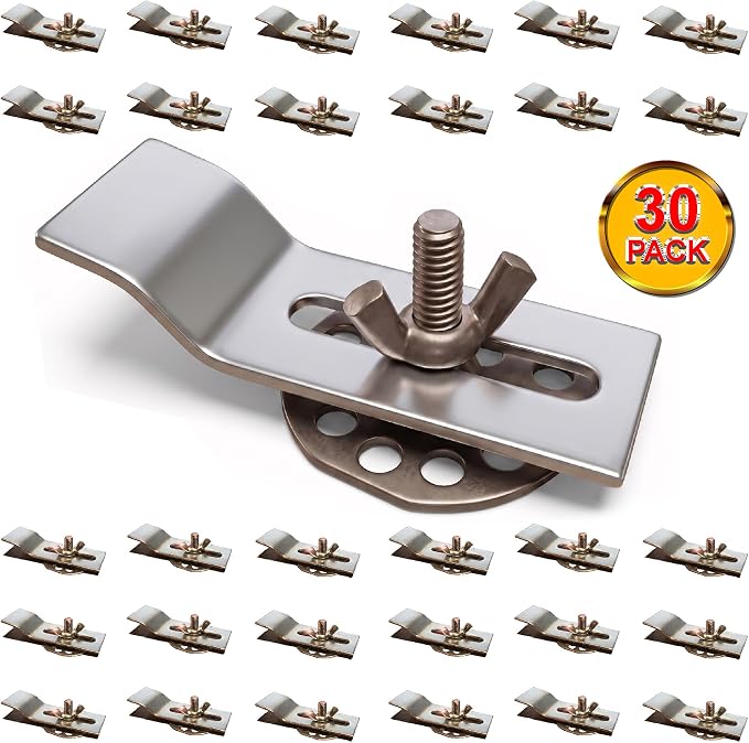 Undermount Sink Clips, Undermounting Sink Brackets, Bathroom Kitchen Ceramic - Image 5