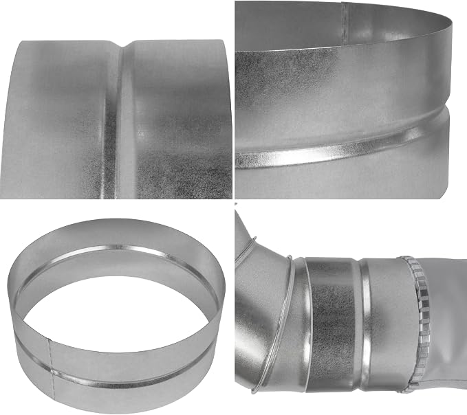 8 Inch Duct Fitting Connector for HVAC Ducting - Image 7