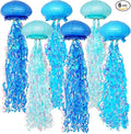 OBXT 10" Blue Jellyfish Paper Lanterns by OBXT