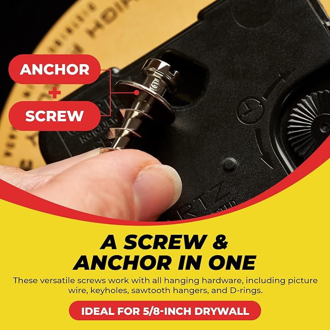 Double-Headed Wall Screw Anchors Picture Hooks - Image 4