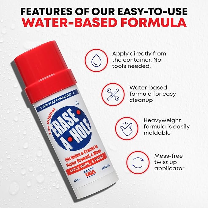 Wall Repair Stick – Quick-Dry Nail & Screw Hole Filler - Image 5
