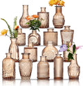Glass Bud Vases Set of 16 by Unknown