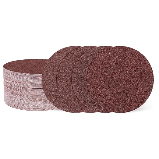 HARFINGTON 200Pcs 2Inch Sanding Disc Hook & Loop Sandpaper Aluminum Oxide | by HARFINGTON