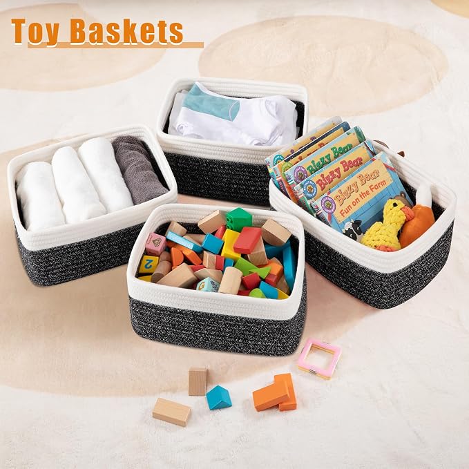 OIAHOMY 4 PACK 7L Storage Baskets - Image 4