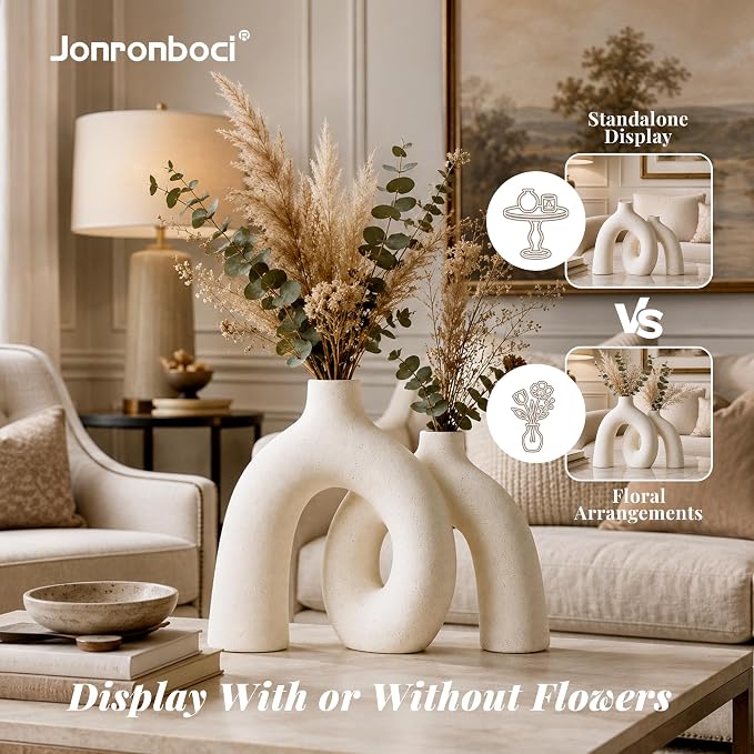 Hug Donut Decorative Vase Set - Image 5