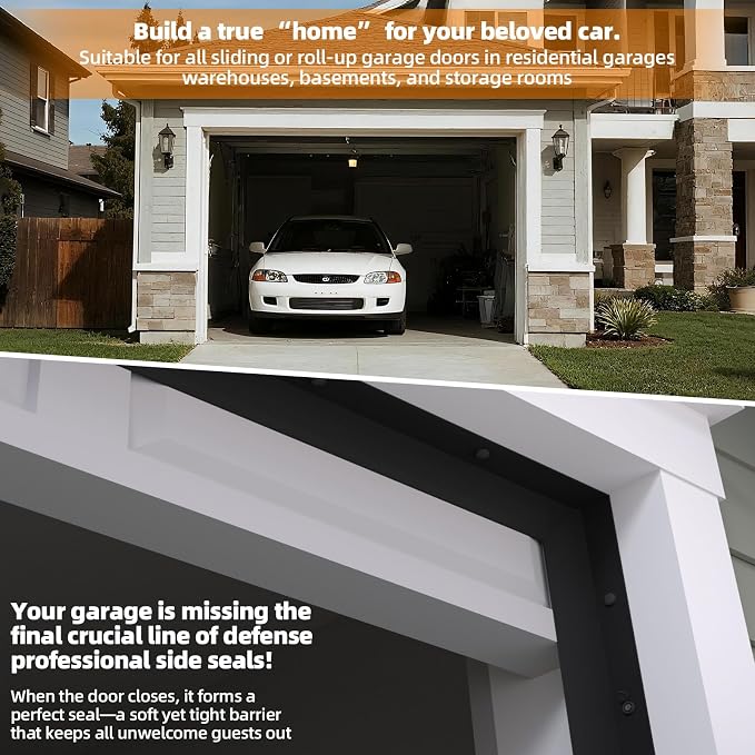 Elvone Garage Door Seal Top and Sides - Image 7
