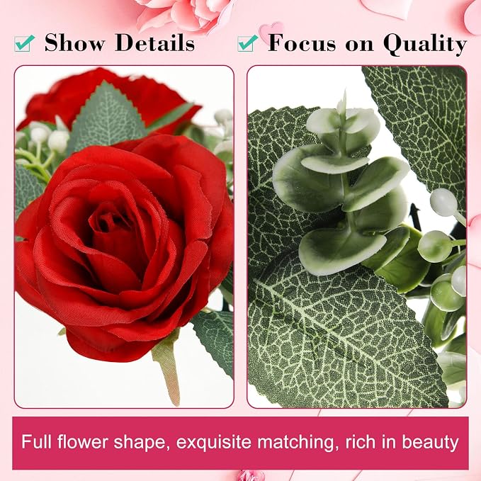 Yunlly 12 Pcs Rose Candle Rings - Image 4