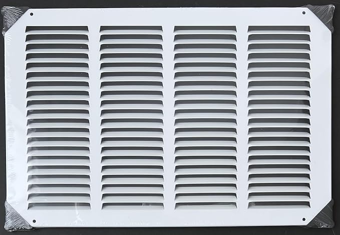 Fits 16x10 Duct Opening Stamped Steel Return Air Grille Vent Cover Grille - Image 2