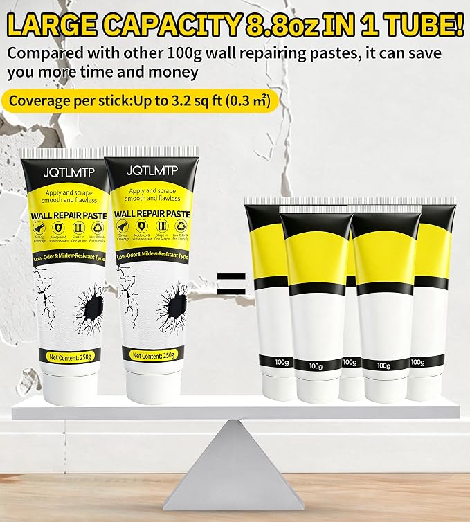 Wall Repair Kit 2 Pack, 17.64 Oz Drywall Repair Paste - Image 5