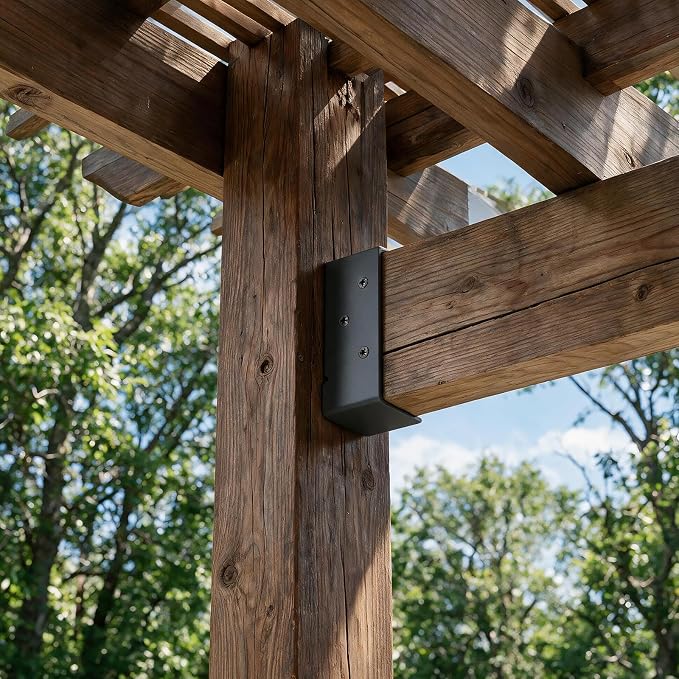 10 Pcs of 2"x 6" Concealed Joist Hangers|Outdoor Concealed-Flange | Q235 Steel - Image 6