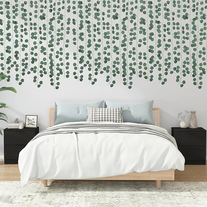 86 Feet 12 Strands Artificial Eucalyptus Leaf Plants Vine Hanging Eucalyptus - Image 5