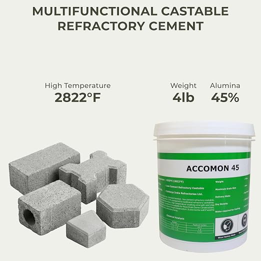 4 LBS Castable Refractory Cement - Image 2
