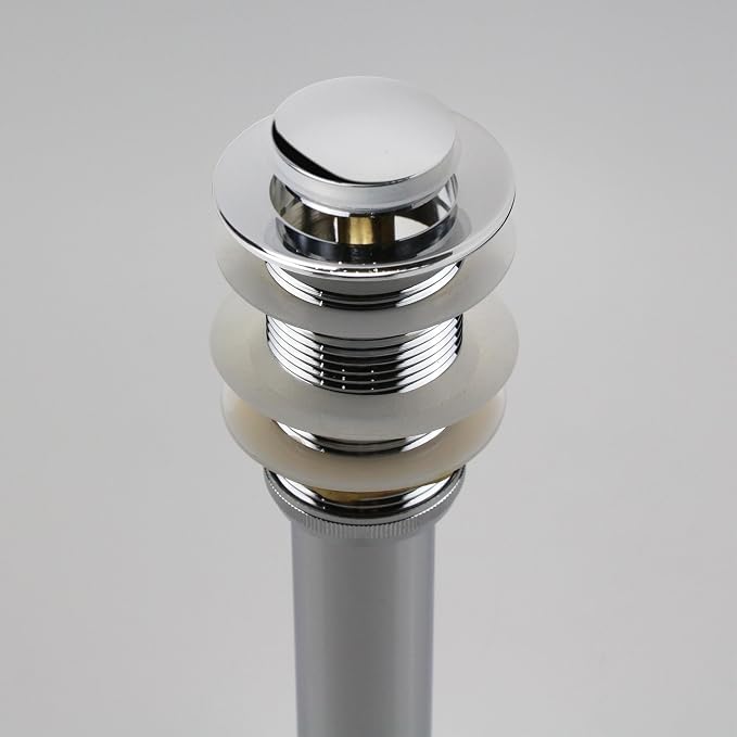 Bathroom Sink Pop Up Drain Assembly Without Overflow Fits 1.57 to 2.36 Inch - Image 2