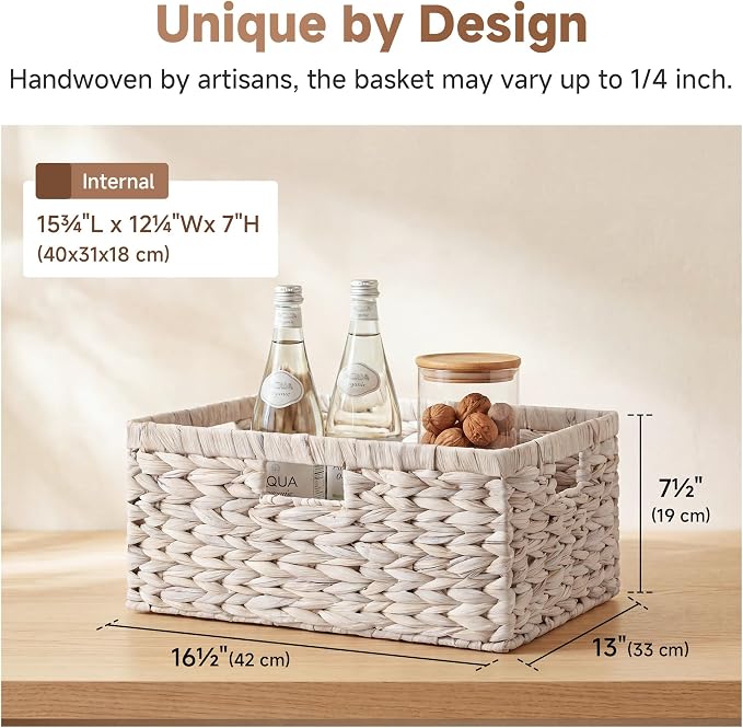 StorageWorks Large Wicker Baskets - Image 3