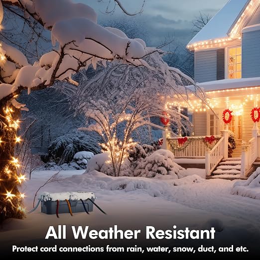 RESTMO Outdoor Electrical Box Waterproof, Extension Cord Cover | IP54 - Image 6