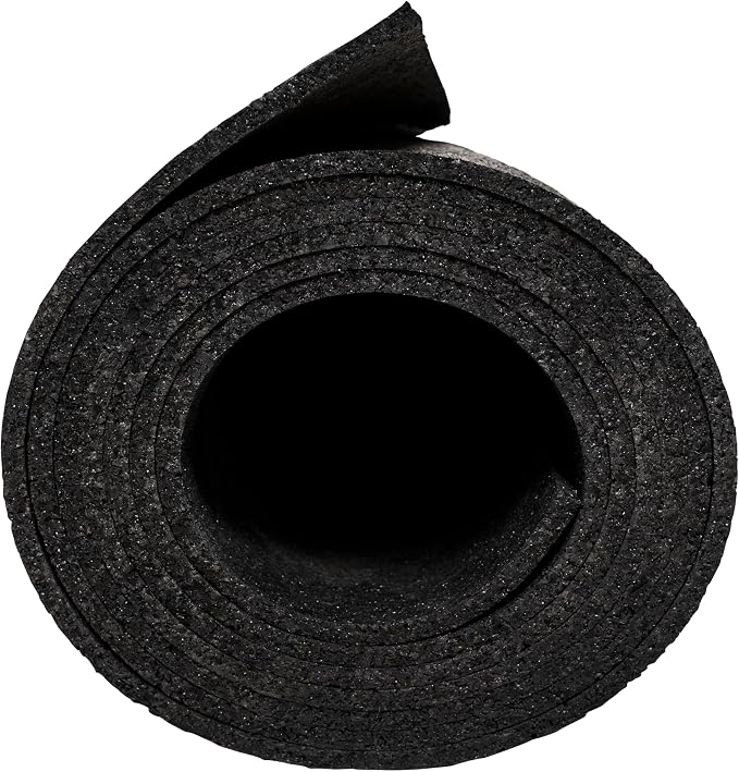 MSI Rubber Utility Mat 48in. x 96in. Black Floor Mat Pack Accent Wall Tile - Image 8