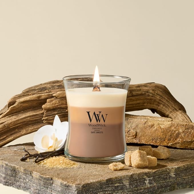 WoodWick Café Sweets Trilogy Holiday Candle Gifts - Image 2