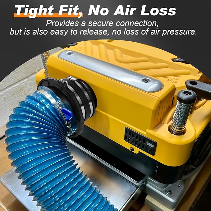 4 Inch Magnetic Dust Collection Connector w/ 4 Inch Dust Control Flex Cuff | 4" - Image 7