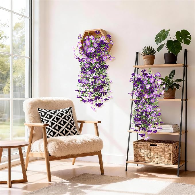 INQCMY Artificial Fake Flowers Plants - Image 5