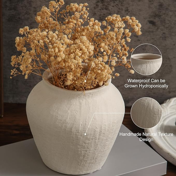 Farmhouse Ceramic Vase - Image 3