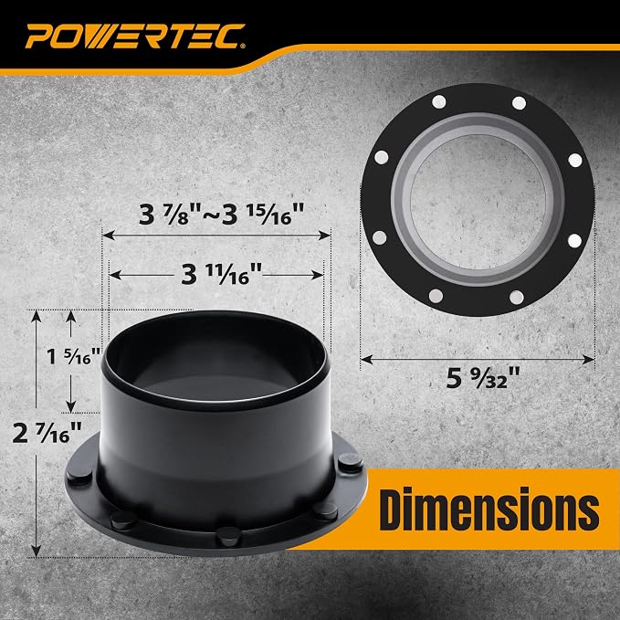 POWERTEC 70526 4" Magnetic Connector - Image 6