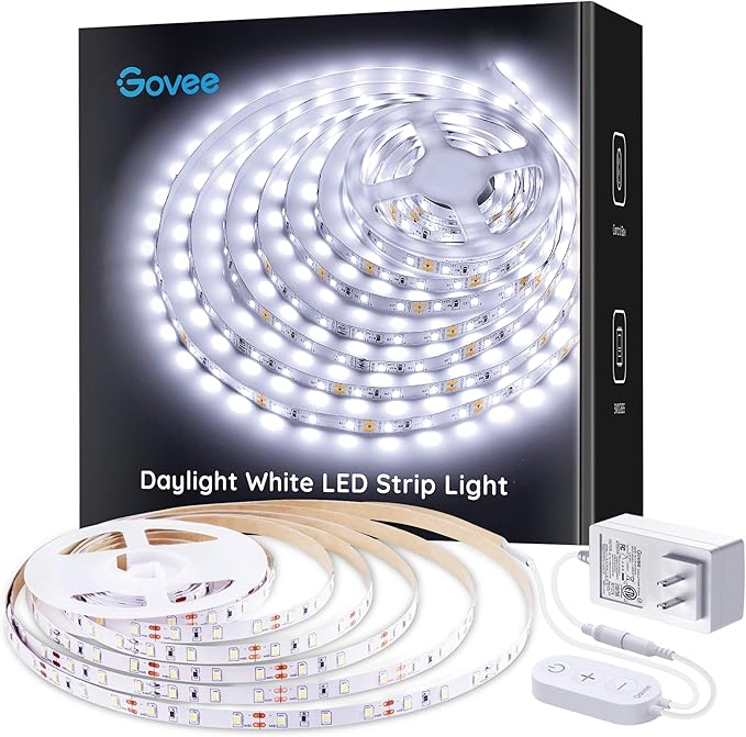 Govee Cool White LED Strip Lights 16.4ft by Unknown
