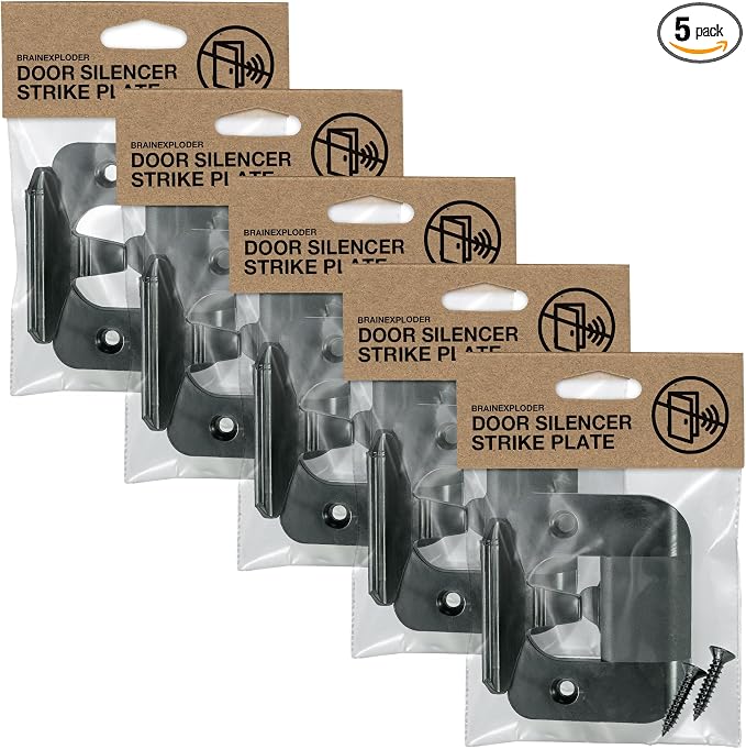 BrainExploder Door Silencer Strike Plate by BrainExploder
