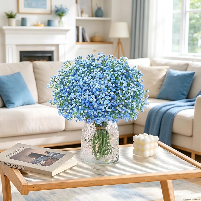 12Pcs Babys Breath Artificial Flowers - Image 5