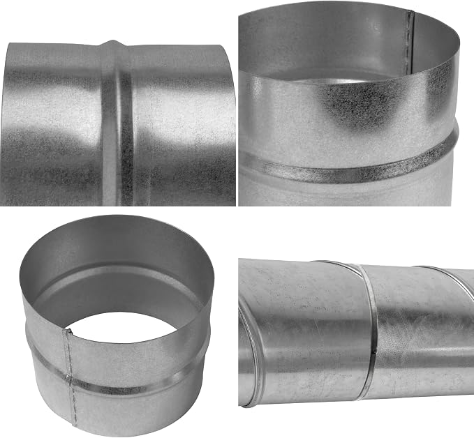 4 Inch Duct Connector for HVAC Ducting, Dryer Vent Hose - Image 7