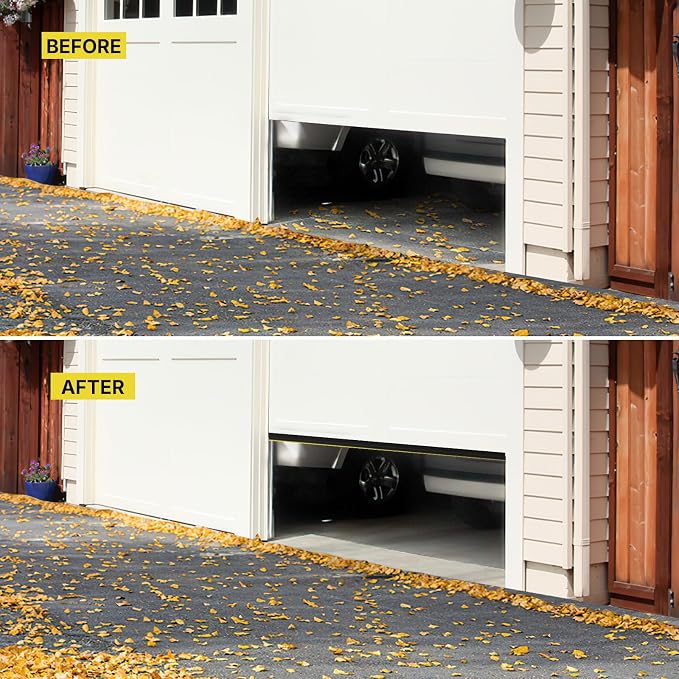 Garage Door Weather Stripping Bottom Seal 12 FT T-End, 3 3/4 Inch Width - Image 6