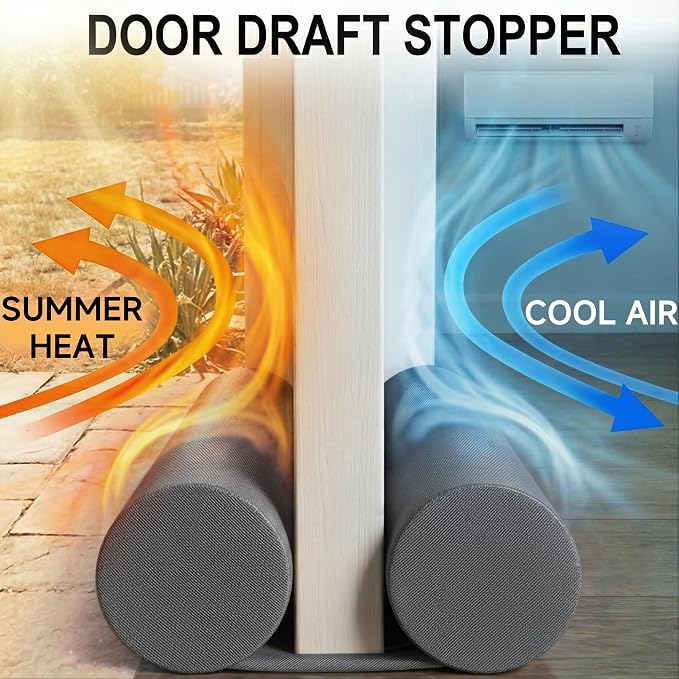 MAXTID Door Light Blocker 36", Weather Stripping, Insulation Strip | Under Door - Image 2