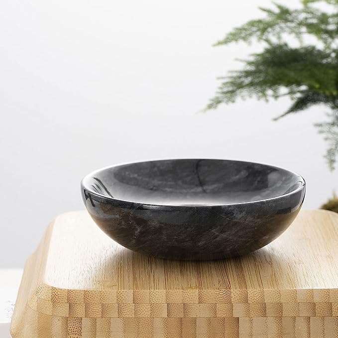 4.72 Inch Small Decorative Bowls, Natural Marble Decorative Bowls - Image 3