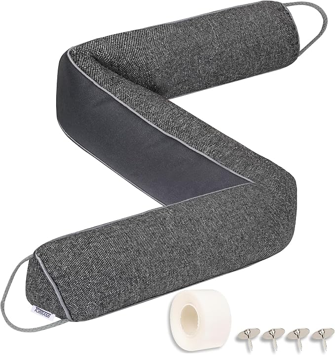 TORRAMI Under Door Draft Stoppers 36 Inch, Heavy Triangle Stop Draft Block Cold by TORRAMI
