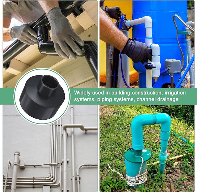 M METERXITY 1-Pack UPVC Reducer Pipe Fitting - Image 6