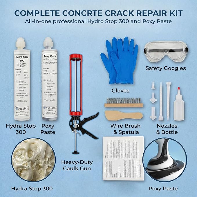 Pipe Penetration Leak Repair Foam Kit, Gaps Up to 1in | Expanding Compound - Image 6