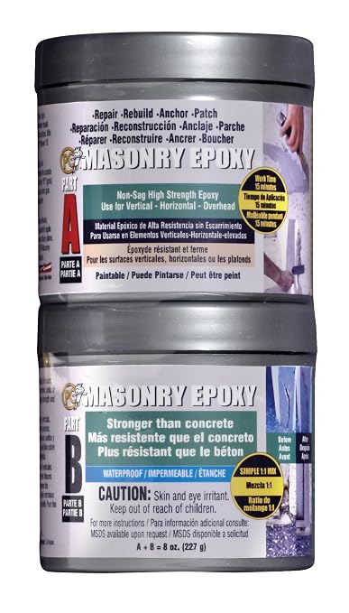 PC Concrete Epoxy Adhesive Paste Anchoring Repair Bundle - Image 5